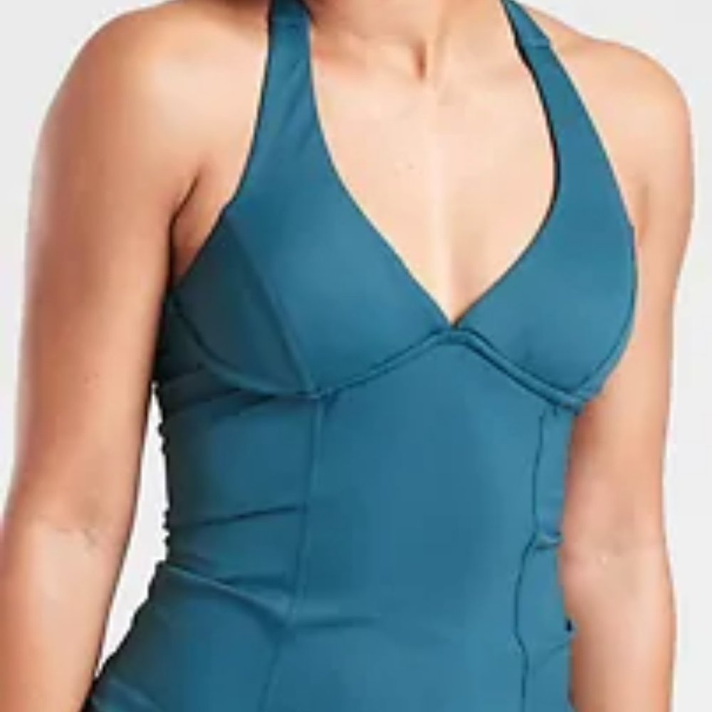 NWT Athleta Sculpted Halter Tankini
